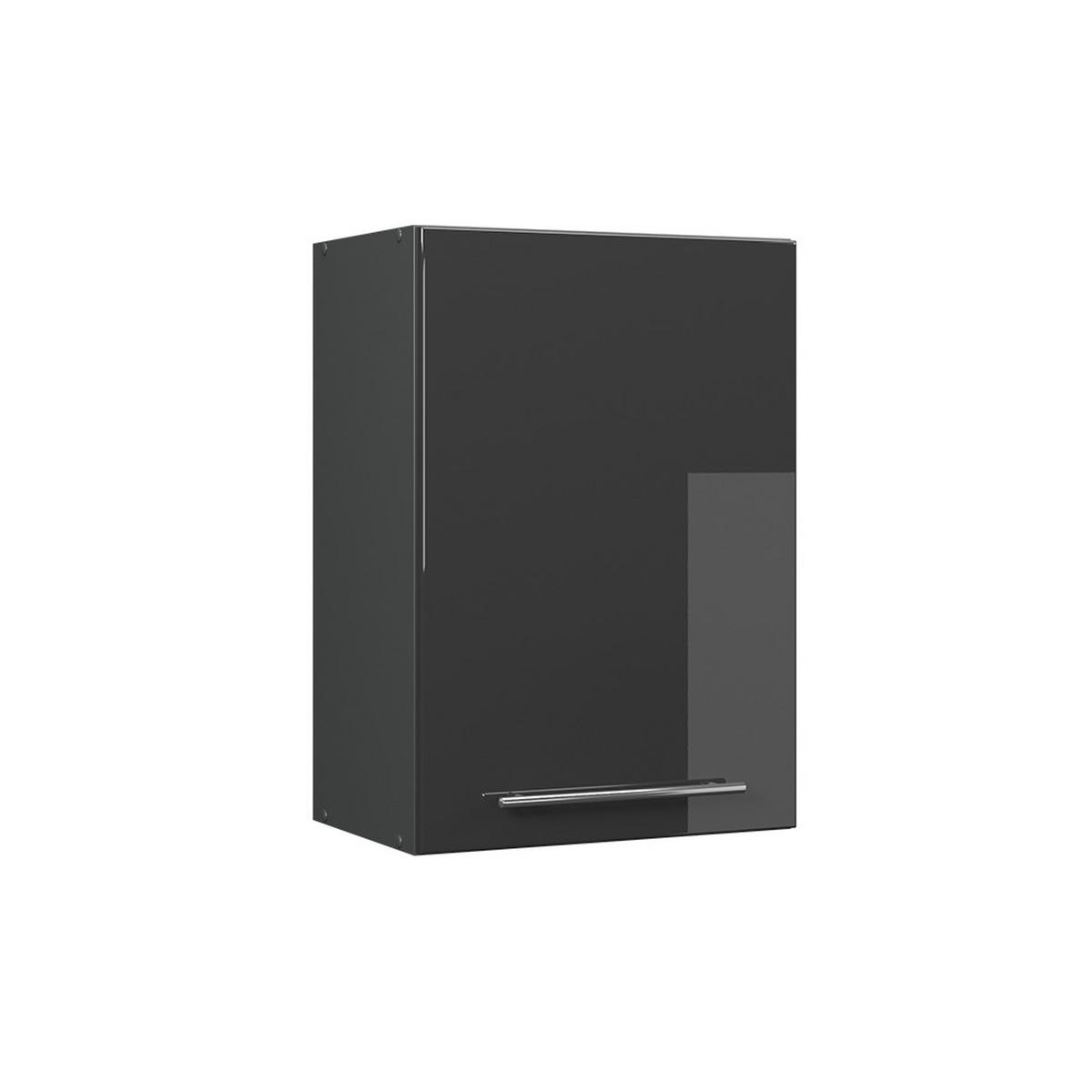 Schwarz Hochglanz/Anthrazit, Holzwerkstoff (50/72/34.1cm) - Vicco