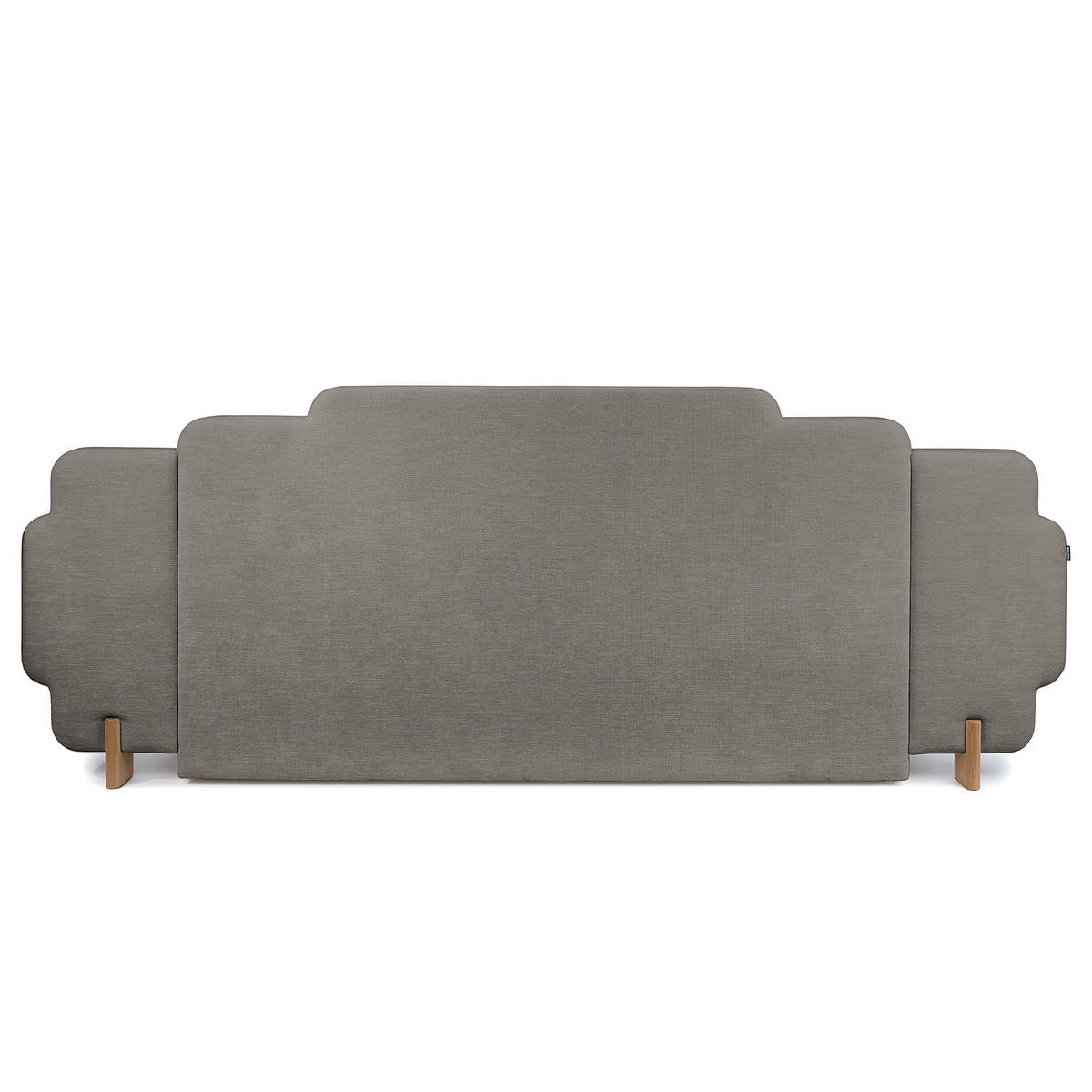 POLSTERBETT - Chenille - Dunkelgrau, Textil (160/200cm) - home24