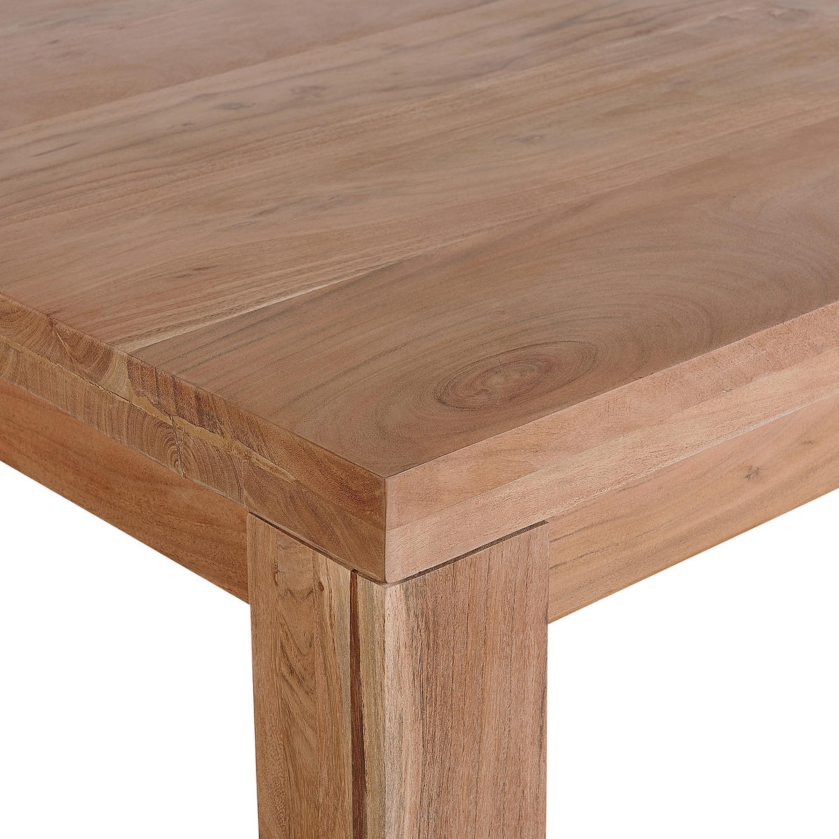 ESSTISCH 180/90/78 cm Hellbraun Rechteckig Tesa - Hellbraun, Holz (180/90/78cm) - Beliani