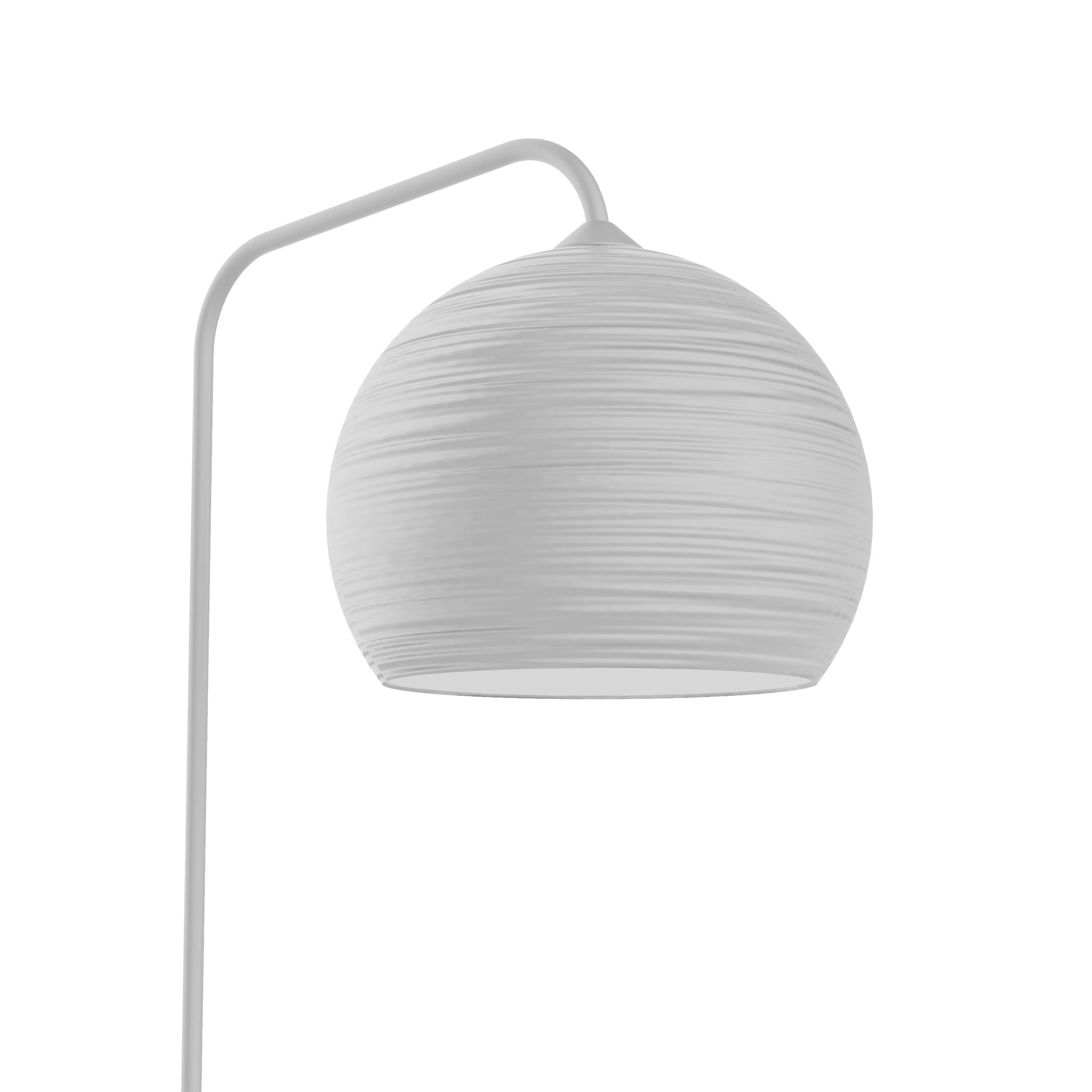 STEHLEUCHTE - Weiß, Metall (40/65/170cm) - Lumicom