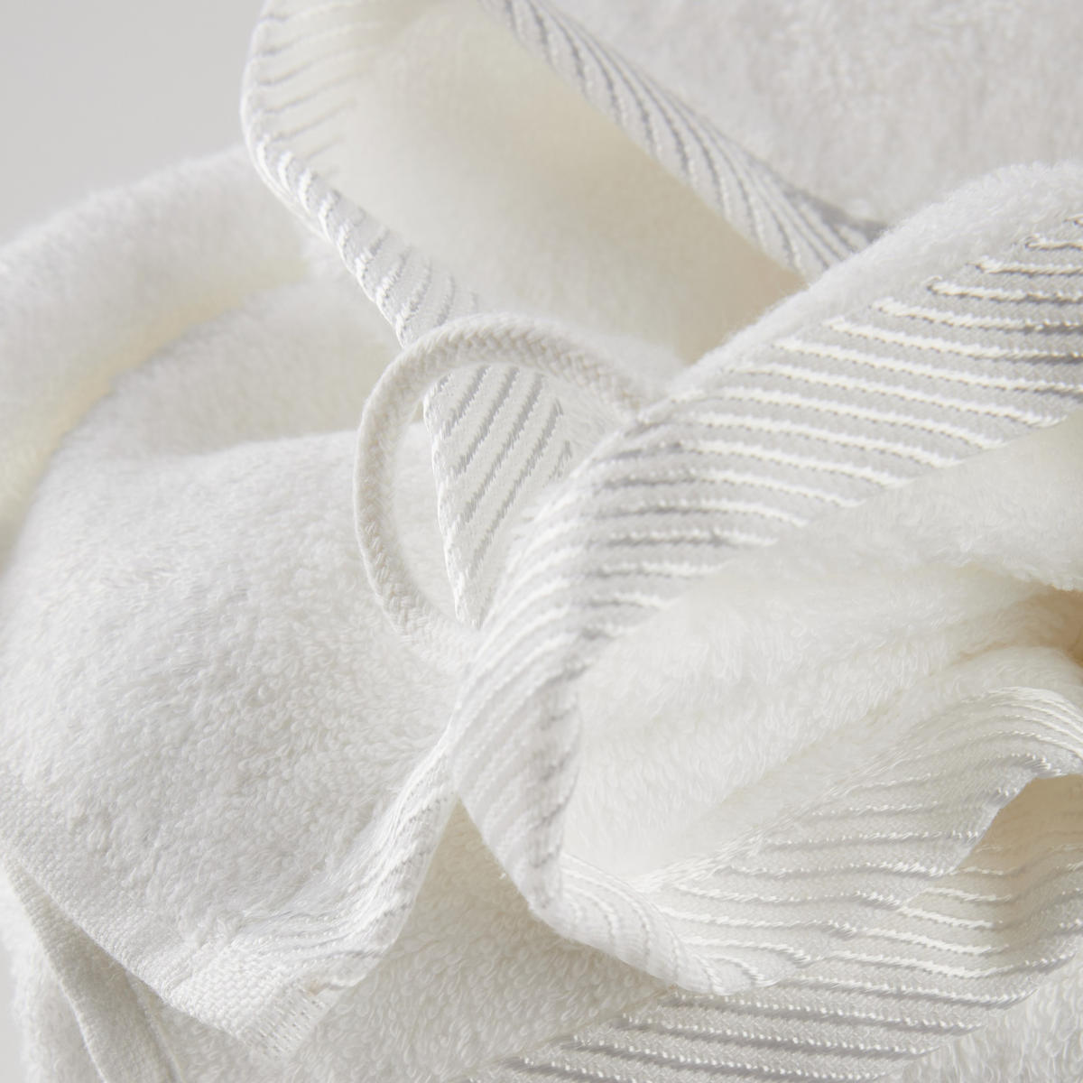 BADETUCH Bambo - Weiß, Textil (50/90cm) - home&you