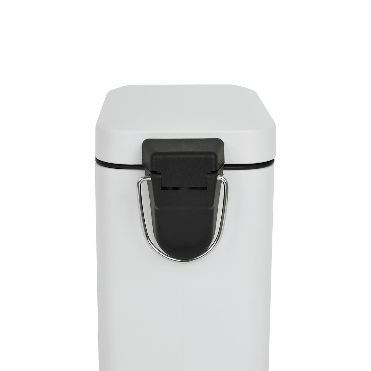 MÜLLEIMER STM5 5L Weiß - Weiß, Metall (14/30/28cm) - SVITA