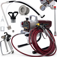 FARBSRITZGERÄT Force A - 1500 W, 20 MPa, 1,8 l/min, max. Düse 0,019”, 15 m Schlauch - Multicolor, Kunststoff