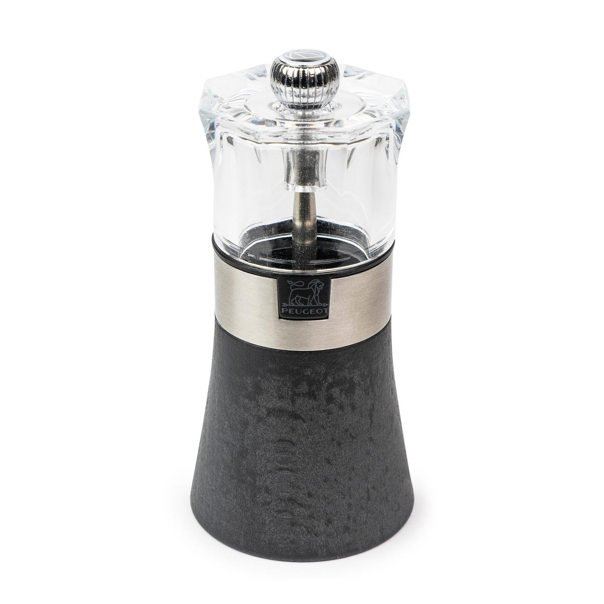 SALZMÜHLE Oslo 12cm Acryl Graphit Stahlmahlwerk - Grau, Kunststoff (5.9/12/5.9cm) - PEUGEOT