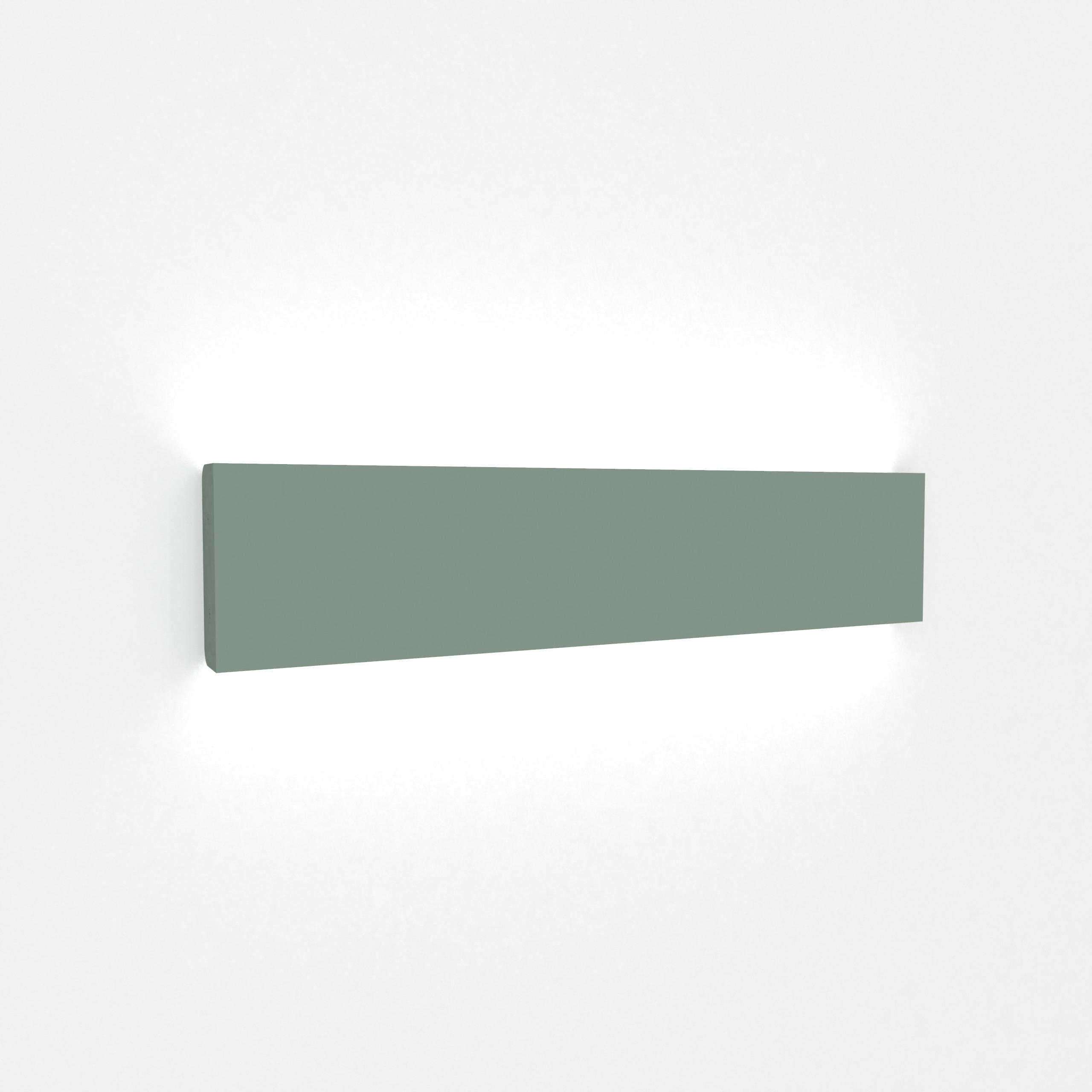 LED-WANDLEUCHTE Band L - Grün, Metall (50.4/11/3.6cm) - Lumicom