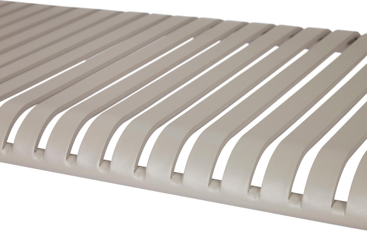 GARTENBANK Grau - Grau, Holzwerkstoff (125/83/45cm) - ebuy24