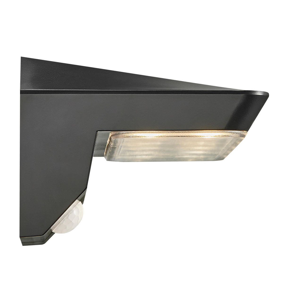 WANDLEUCHTE Agena - Schwarz - 22/22/9 cm - Schwarz, Kunststoff (22/9/22cm) - Nordlux
