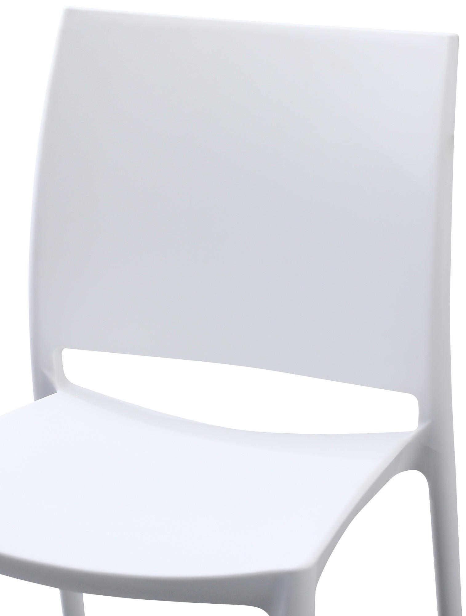 STUHL Merle weiß - Weiß, Kunststoff (42/81/49cm) - TPFGarden