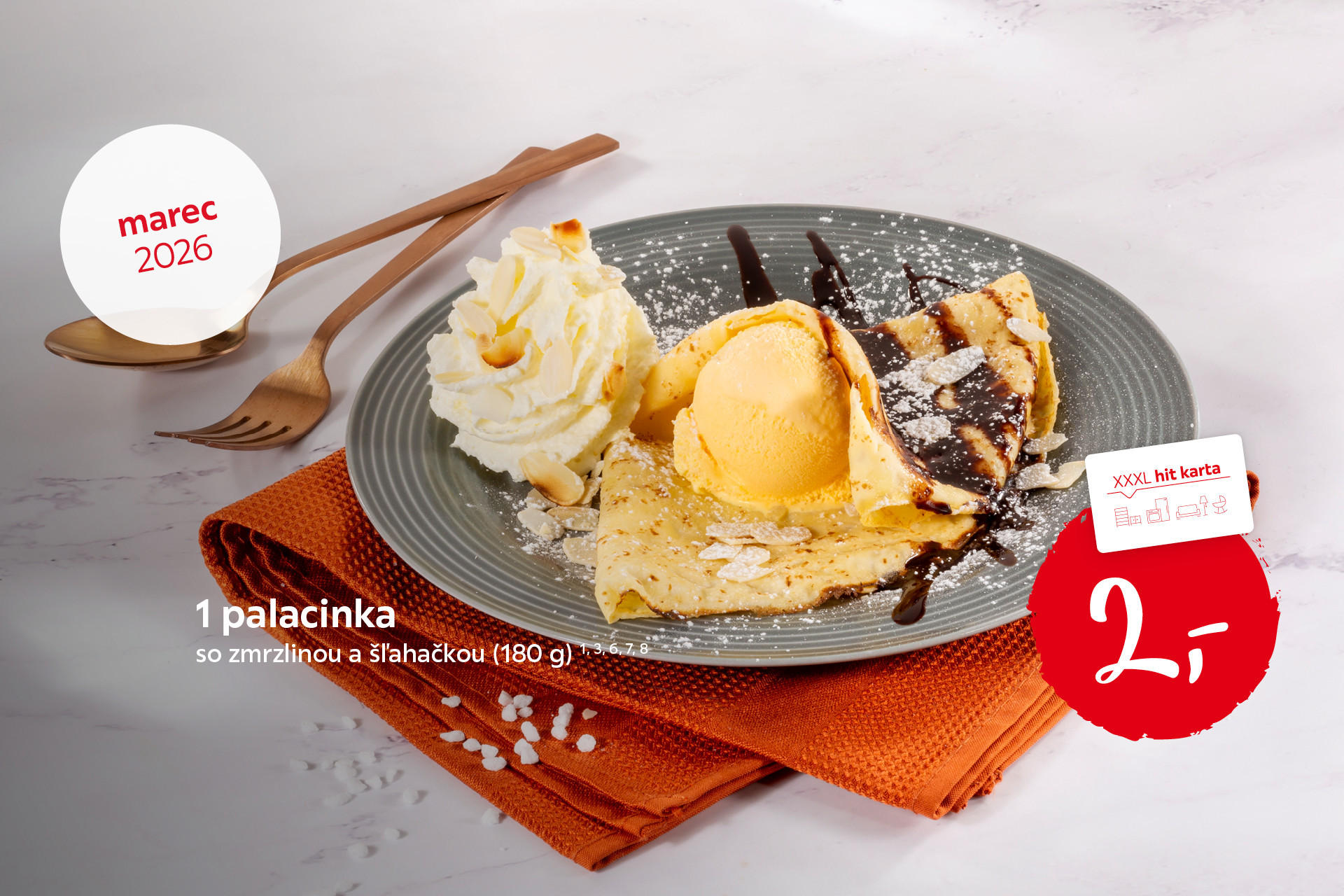 palacinka za výhodnú cenu