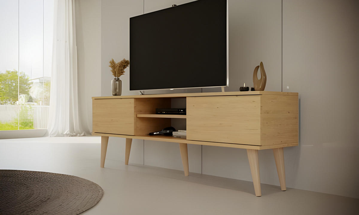NÍZKA SKRÍŇKA Toronto II 35/55,2/160 cm - dub sonoma, kompozitné drevo (35/55/160cm) - RAUMHIRSCH FURNITURE
