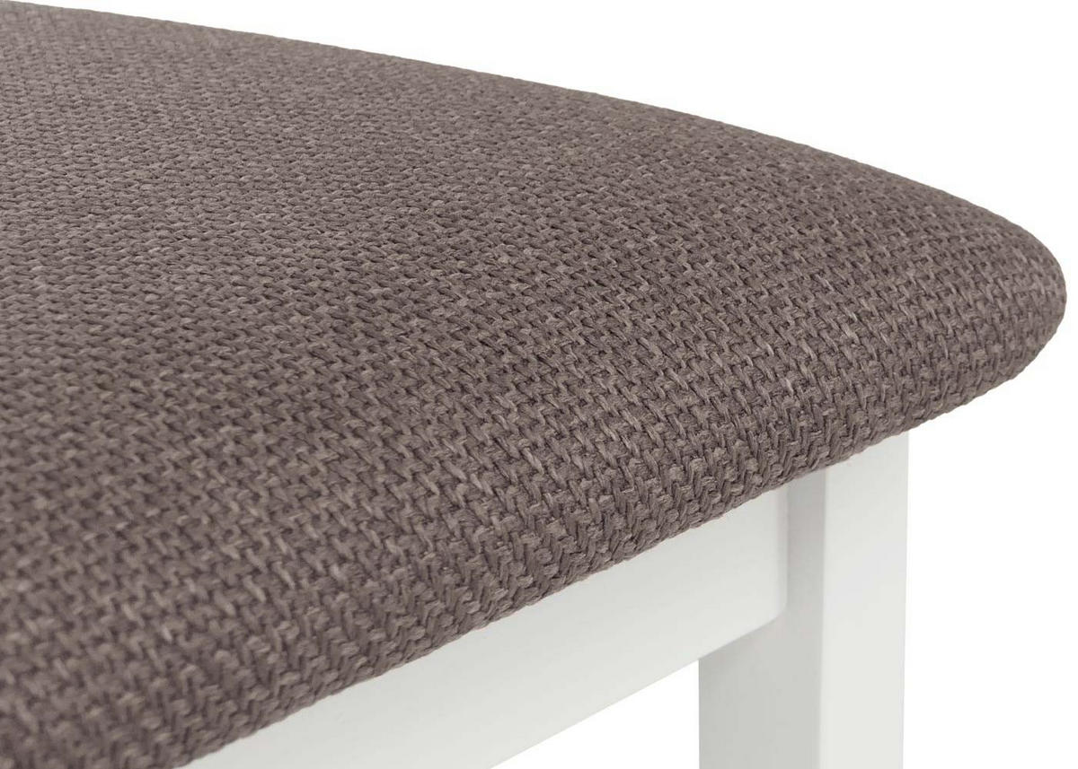 ESSZIMMERSTUHL Weiß, Grau 2er-Set - Weiß/Grau, Holz (43/85/44cm) - MCW