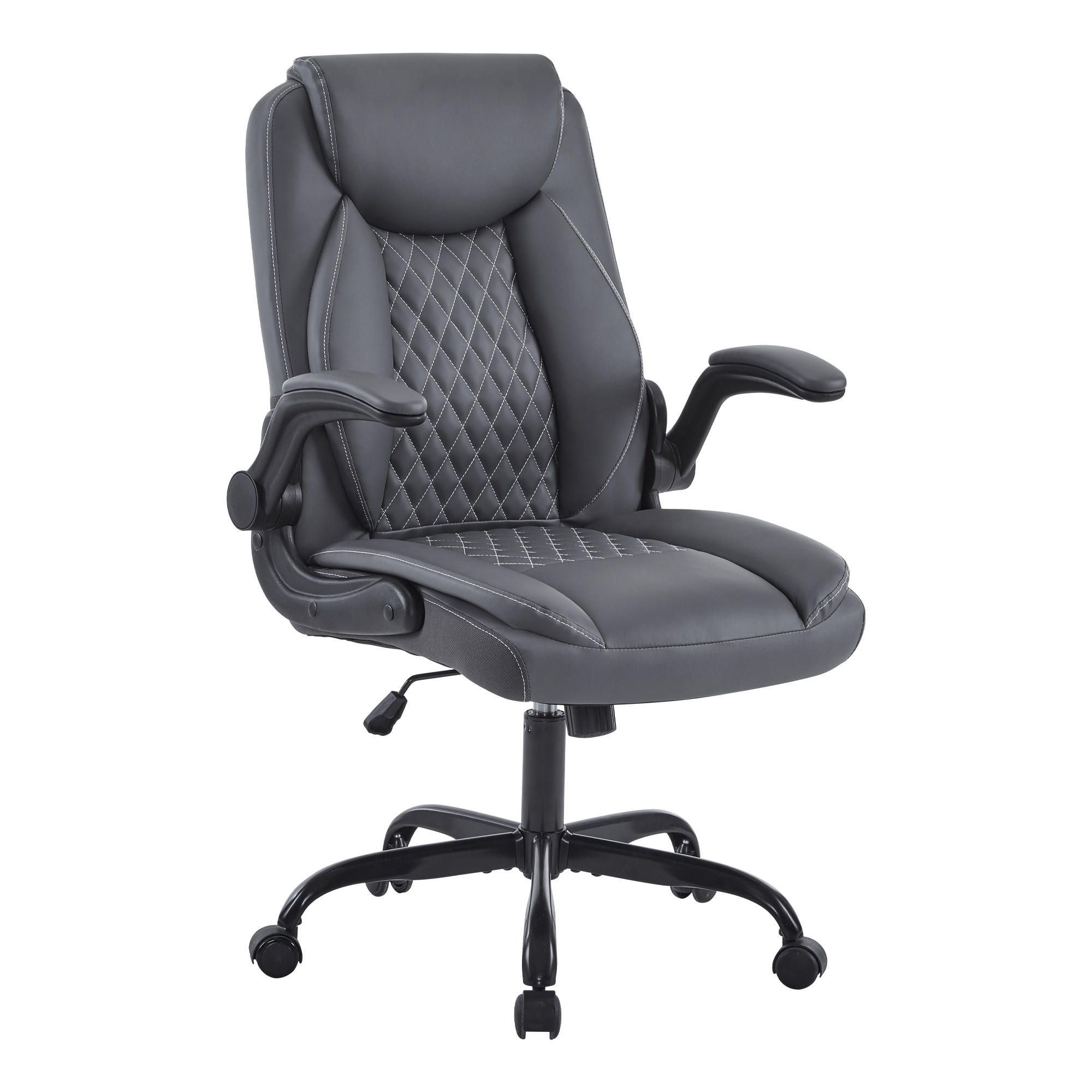 ComfortXL Chefsessel Grau 64x102x64 cm
