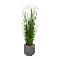 KÜNSTLICHES Gras - Chiara 120 cm - Grün, Kunststoff (120cm) - aplanta