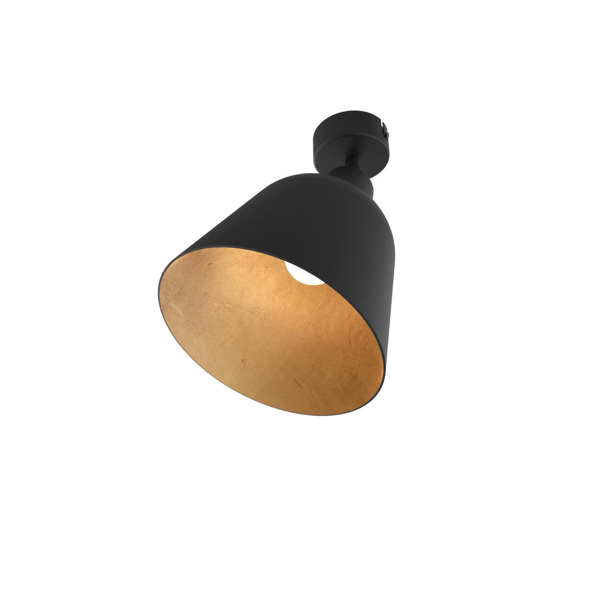 DECKENLEUCHTE - Schwarz, Metall (25/25/32.5cm) - Lumicom