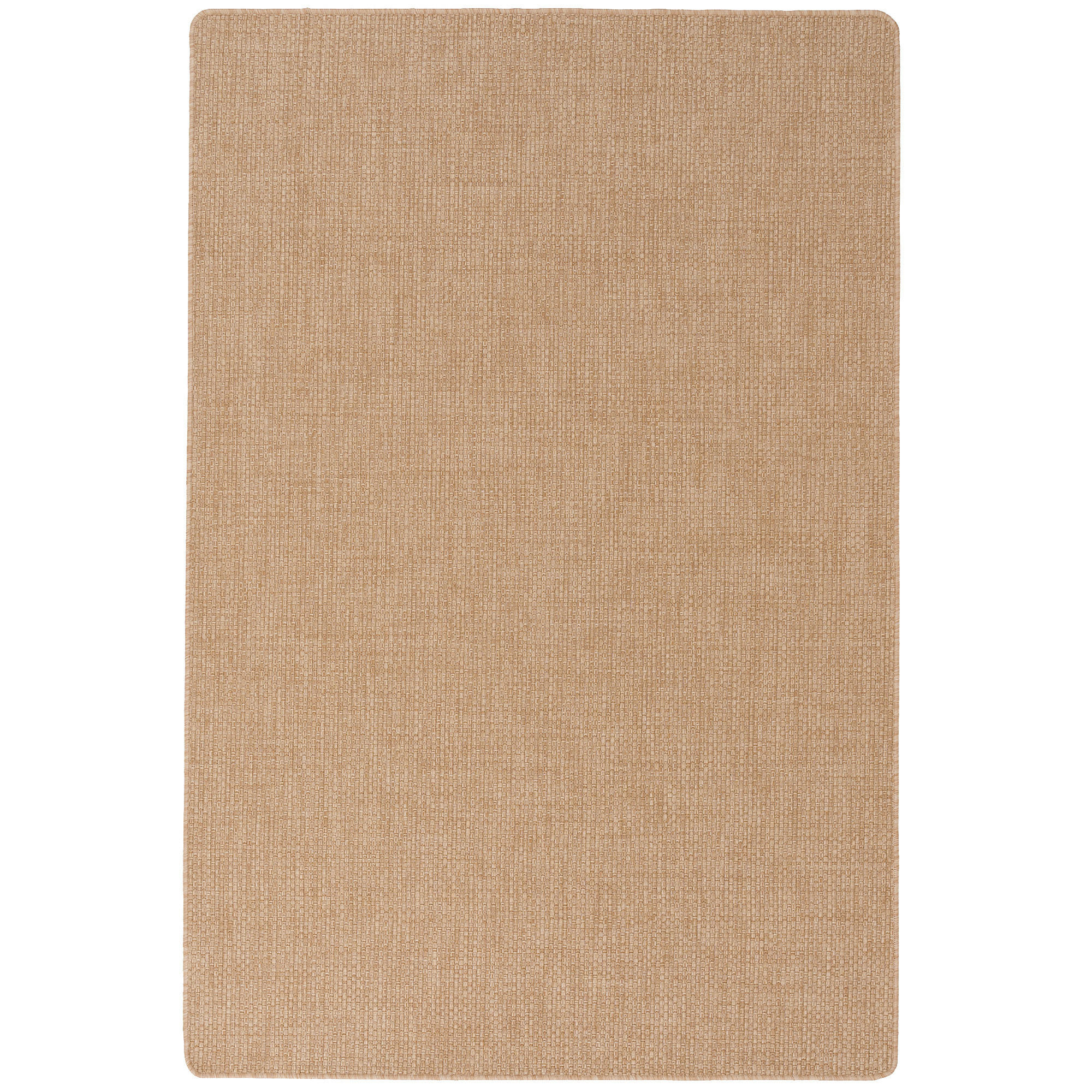 IN- & OUTDOOR FLACHGEWEBE TEPPICH PORTO MELIERT - Sandfarben, Textil (160/160cm) - Snapstyle