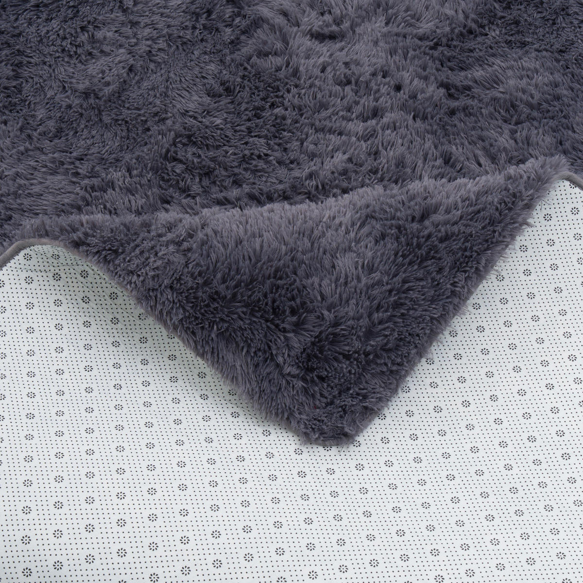 HOCHFLOR SHAGGY TEPPICH FLUFFY - Anthrazit, Textil (120/170cm) - Pergamon