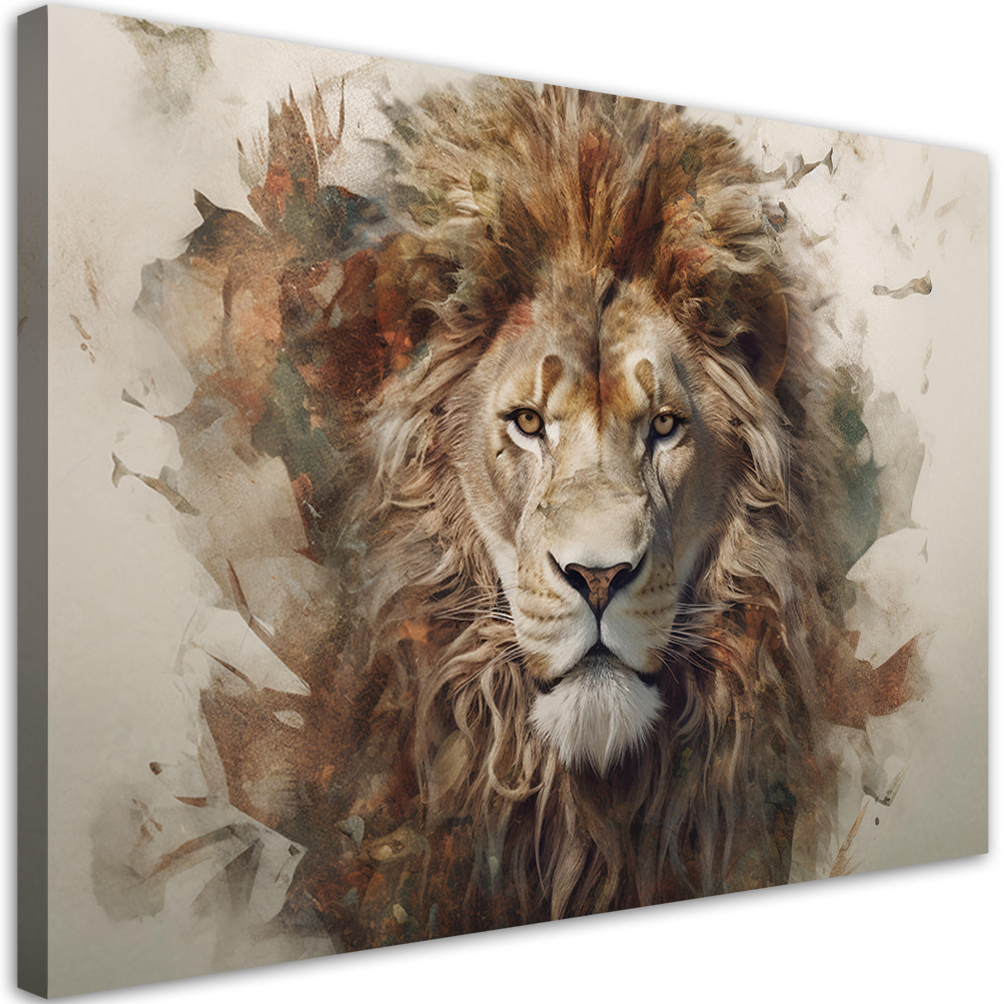 Feeby Wandbild Mehrfarbig 60x40 cm