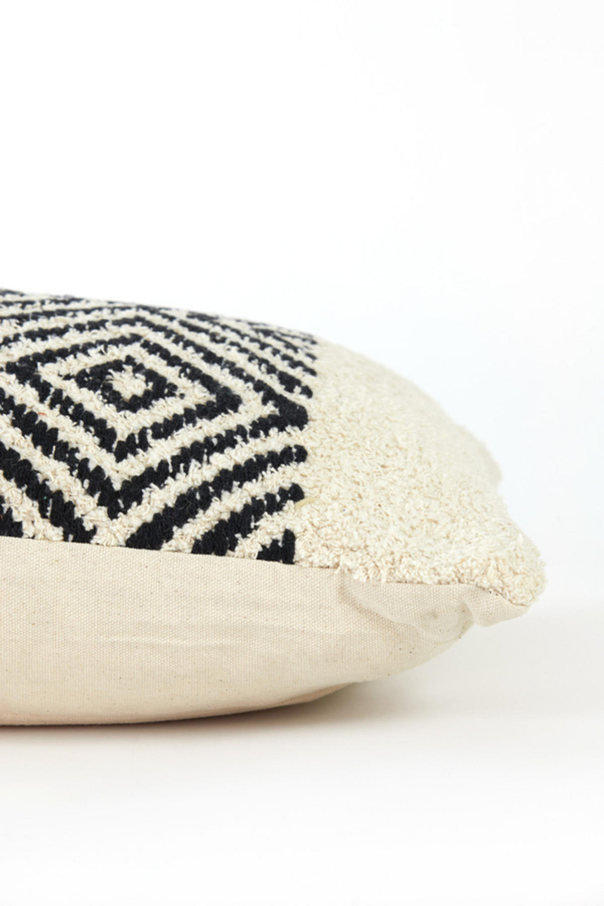 DEKOKISSEN Matiana Weiß 60/30/10 cm - Weiß, Textil (30/60cm) - Light & Living