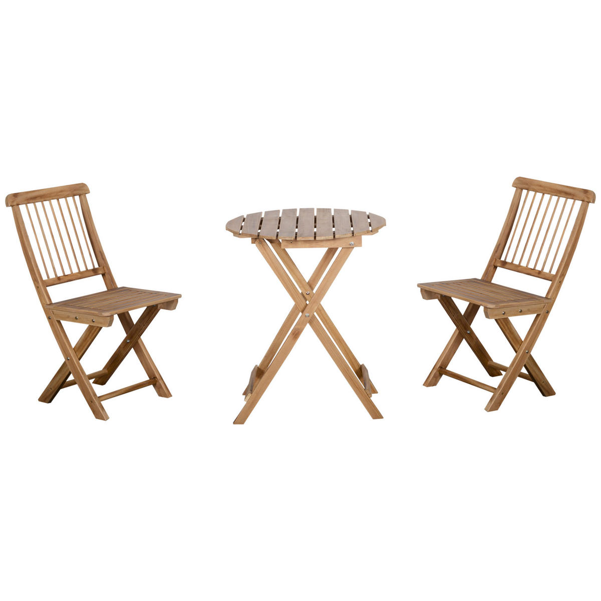 GARTENMÖBEL Set, Kiefernholz, Naturholz - Naturfarben, Holz - Outsunny