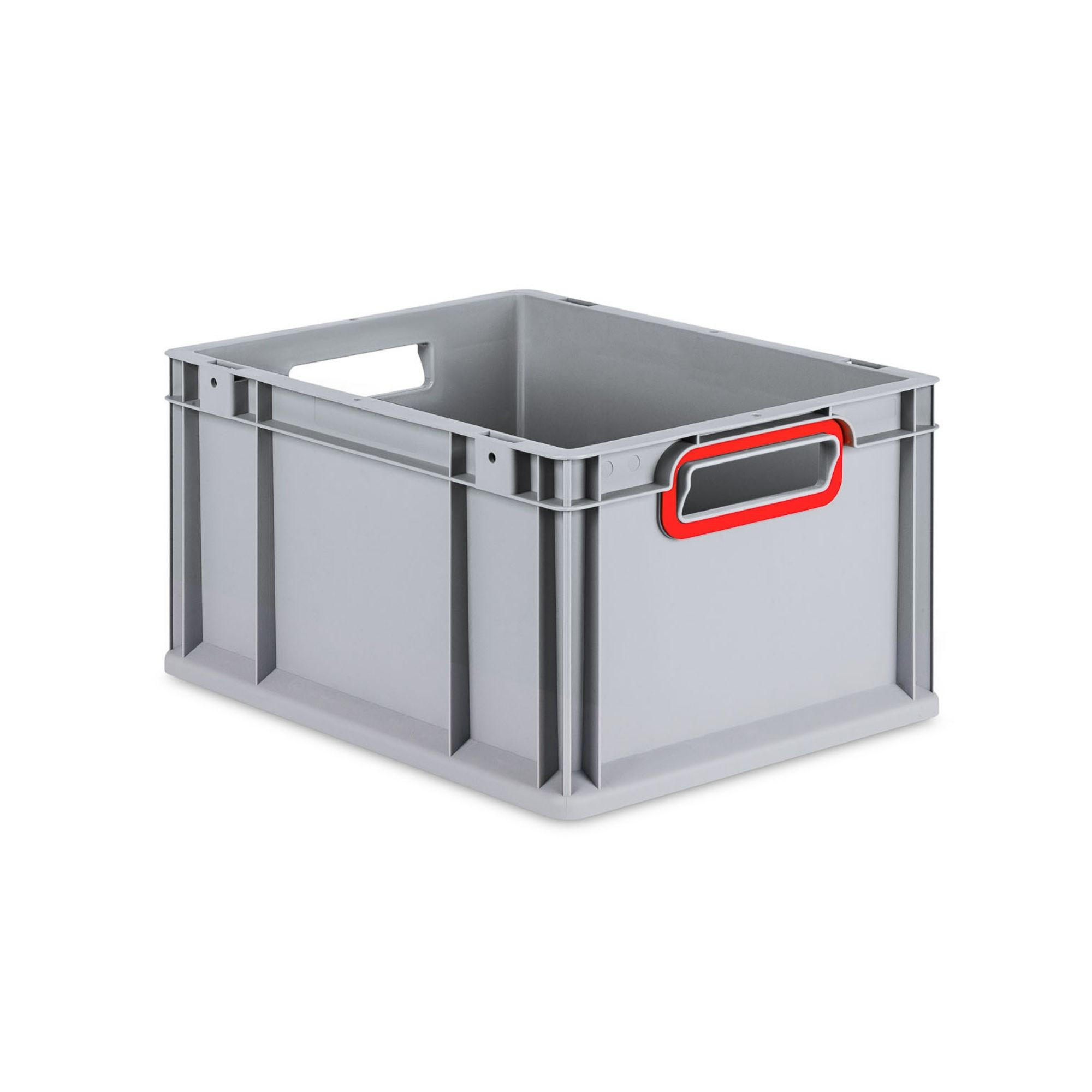 EUROBOX Nextgen Color 22x30x40cm 20 Liter Griffe Rot Offen - Rot, Kunststoff (30/22/40cm) - PROREGAL