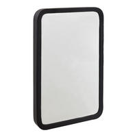 WANDSPIEGEL Dory Schwarz - Schwarz, Metall (31/46/4cm) - LOFT42