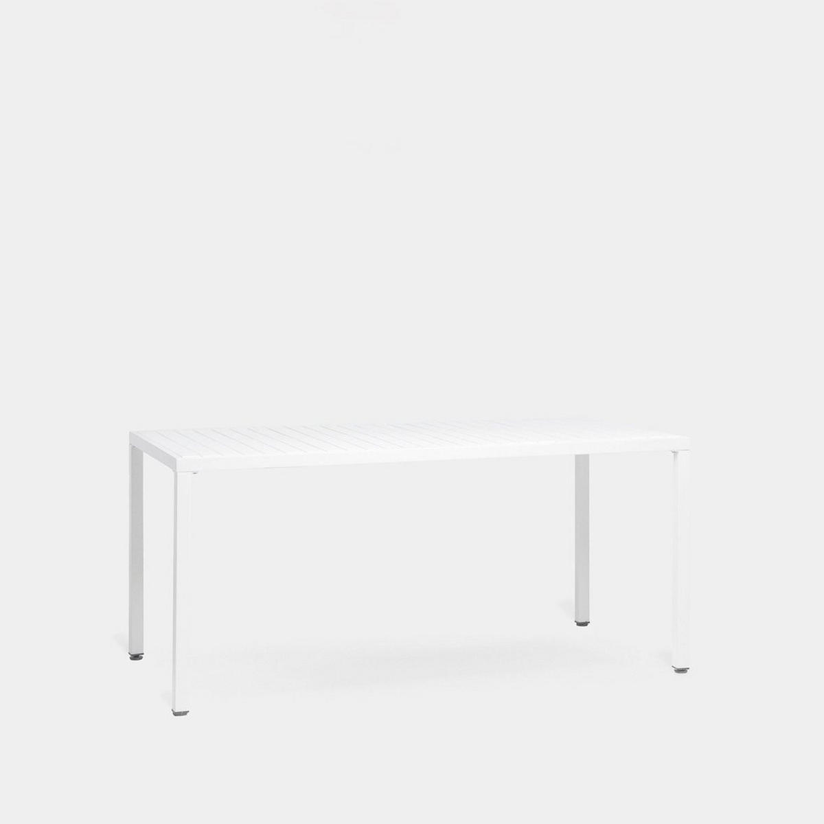 ESSTISCH Jastorf Weiß 165 cm x 76 cm - Weiß, Kunststoff (85/165/76cm) - Klast Home
