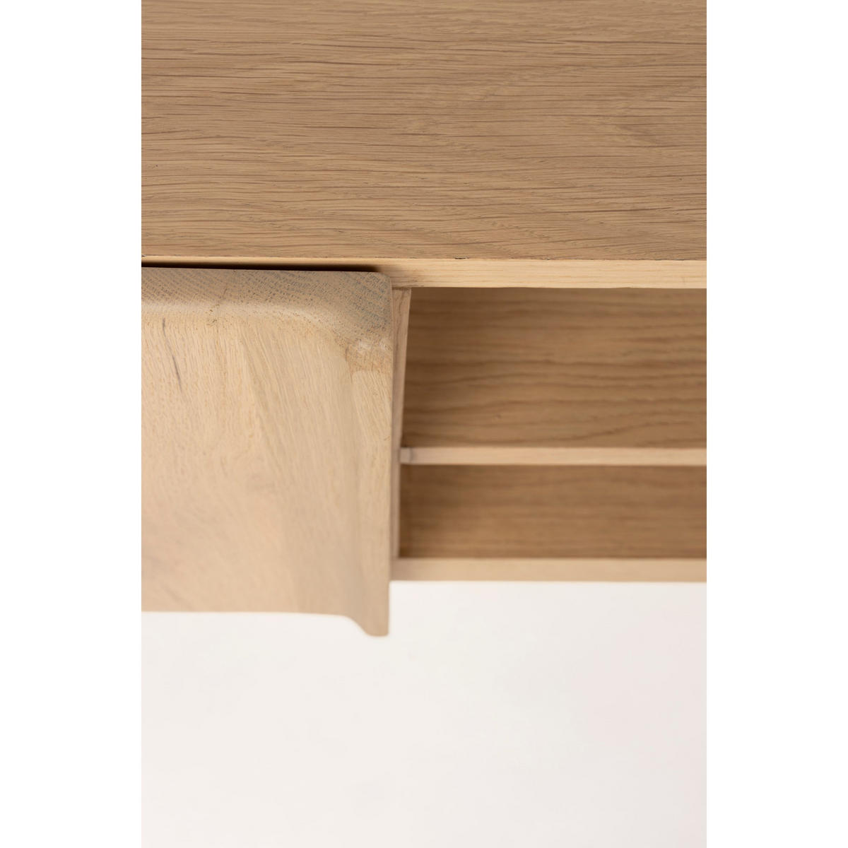 LOWBOARD Ember Niedrig - Naturfarben, Holz (160/50/45cm) - Zuiver