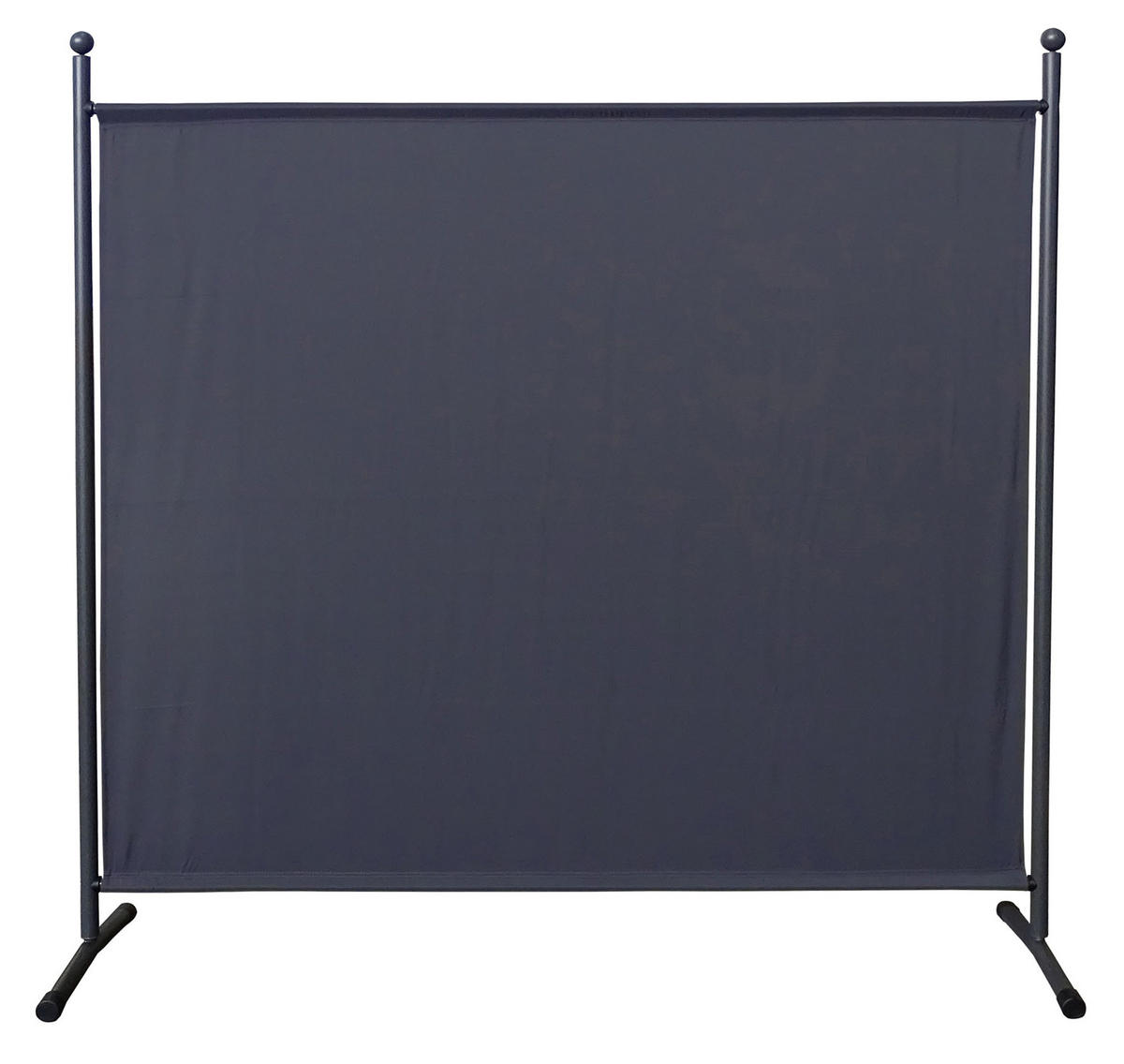 PARAVENT 2 Stück 1-tlg. 180x178 cm Grau - Grau, Metall (178/180cm) - QUICK STAR
