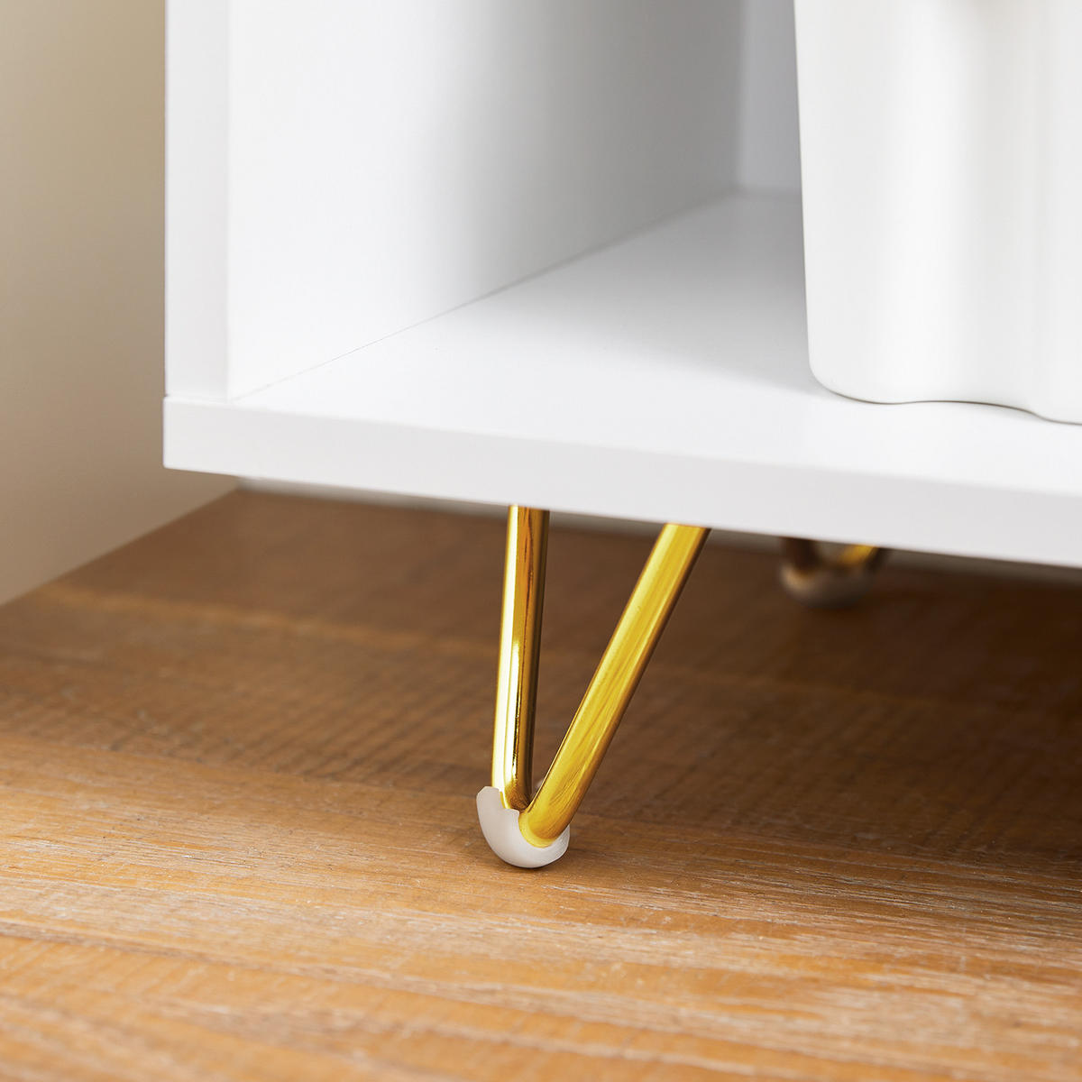 AKTENSCHRANK Weiß - Weiß, Holzwerkstoff/Metall (80/75/40cm) - SoBuy
