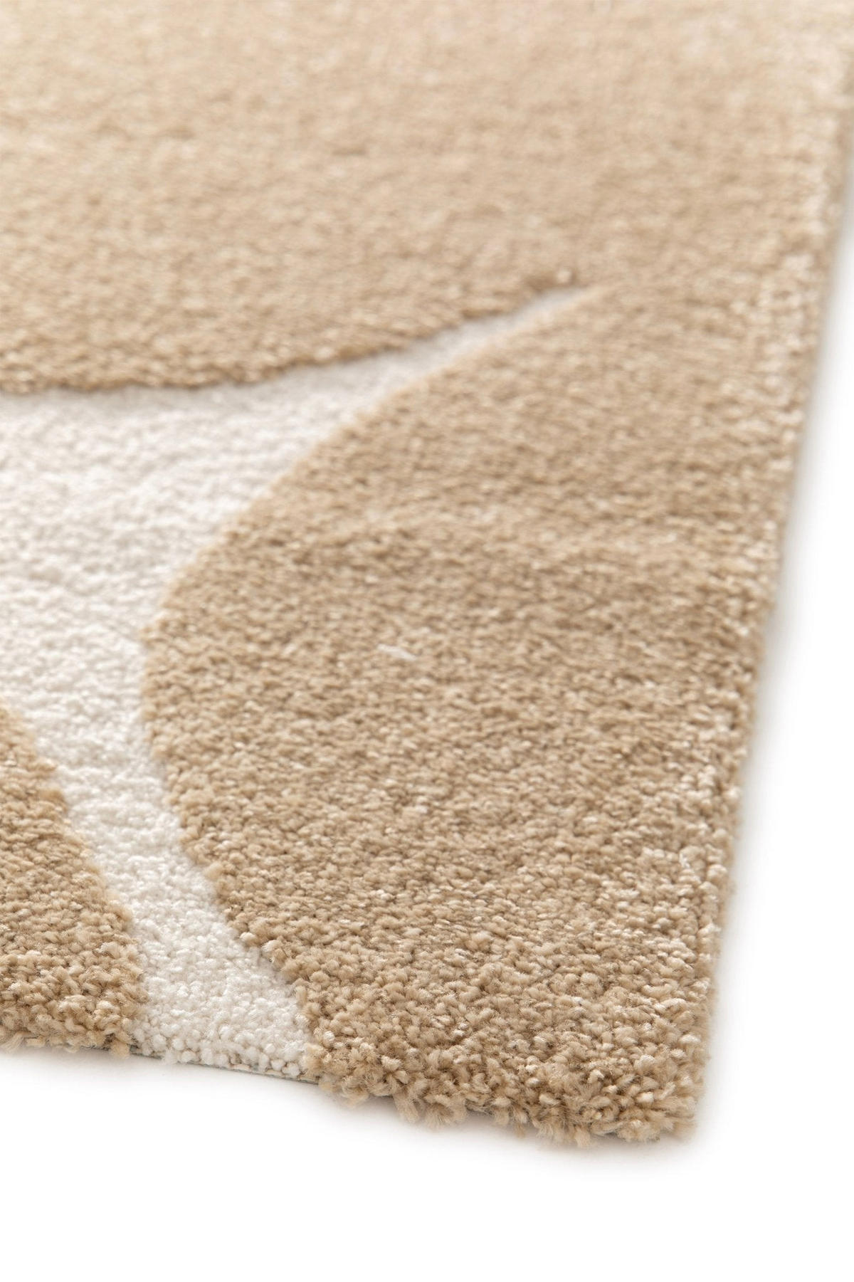 TEPPICH sehr weich mit Relief-Effekt bruin - Braun, Textil (160/230cm) - AFK Living