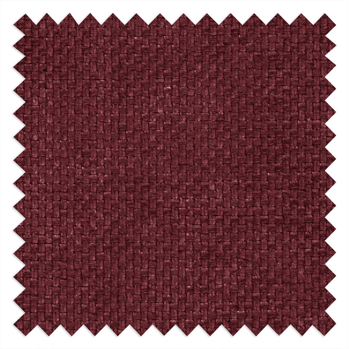 SCHLAFSOFA - Chenille - Beere/Schwarz, Textil/Metall (181/70/75cm) - home24