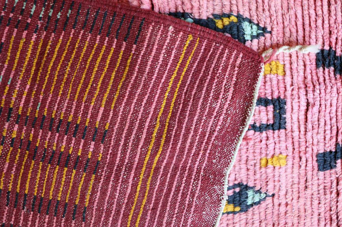 BERBERTEPPICH aus reiner Wolle 69x 338 cm - Beige, Naturmaterialien (69/338cm) - AFK Living