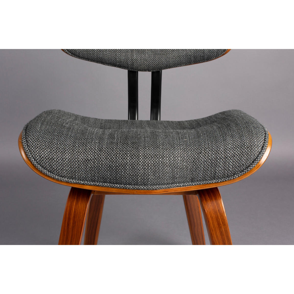 ESSZIMMERSTUHL Blackwood Grau - Grau, Holz (51/78/55.5cm) - Dutchbone