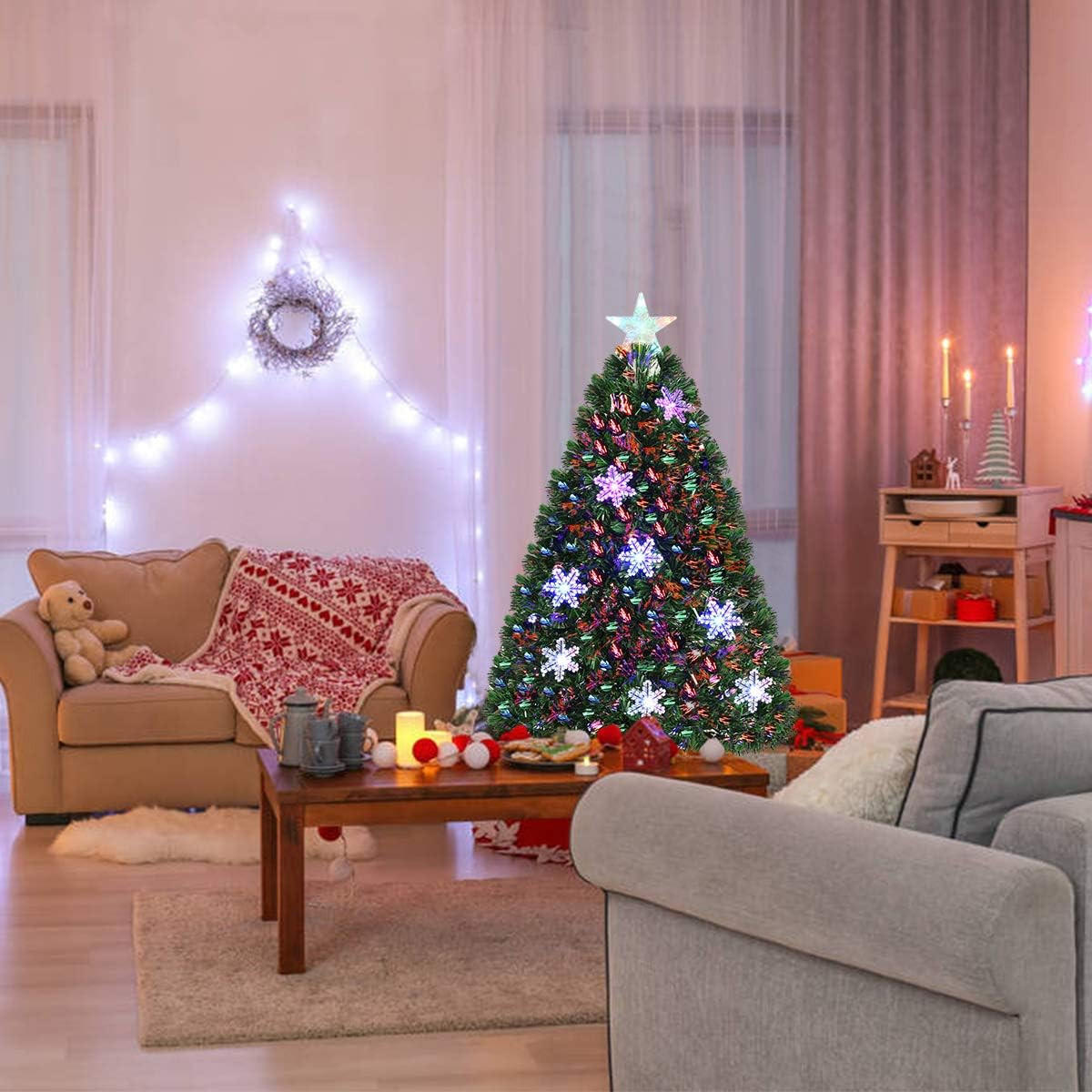 WEIHNACHTSBAUM Grün - Grün, Kunststoff (120cm) - COSTWAY