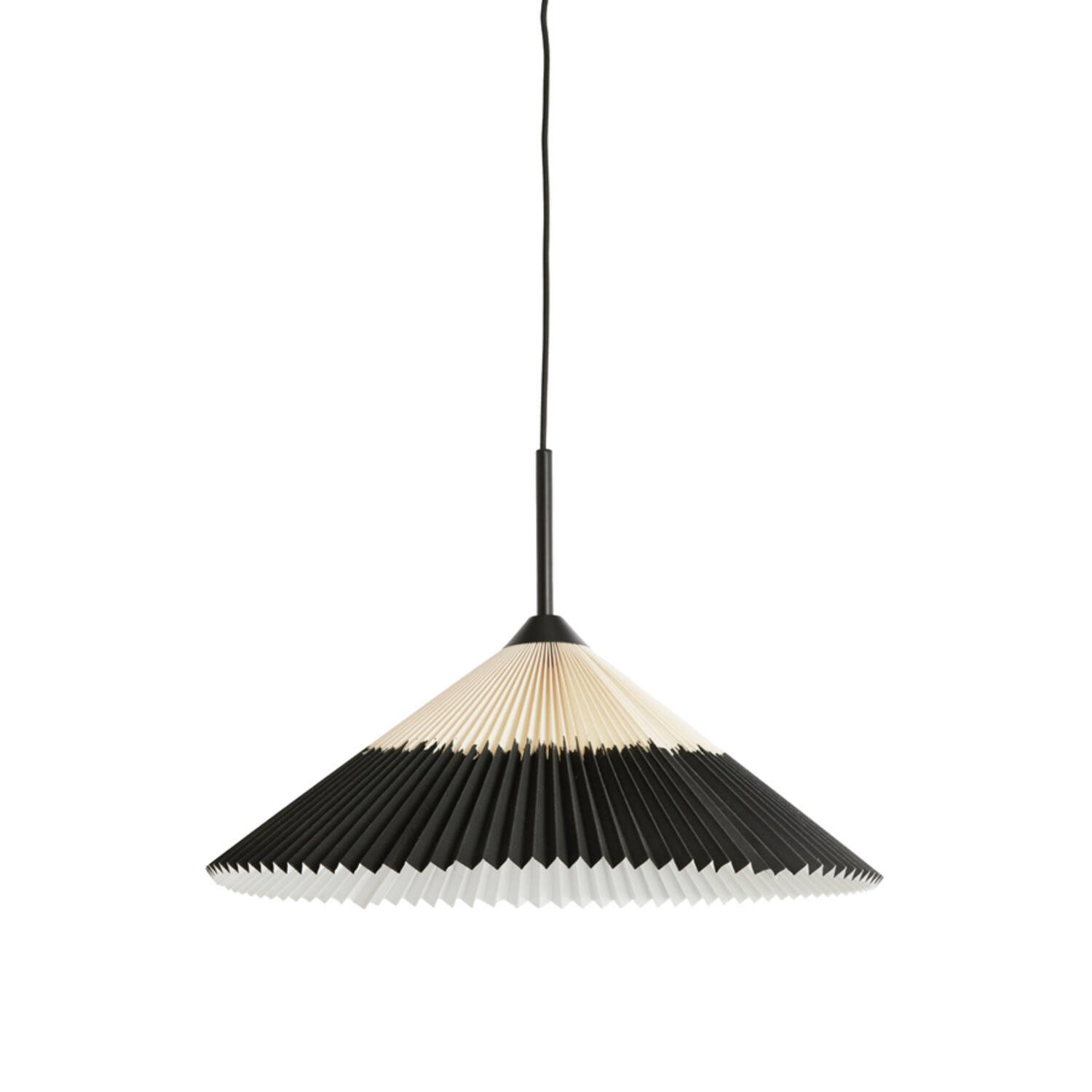 PLEAT - - 60/60/23 cm - Schwarz, Textil (60/60/23cm) - Light & Living