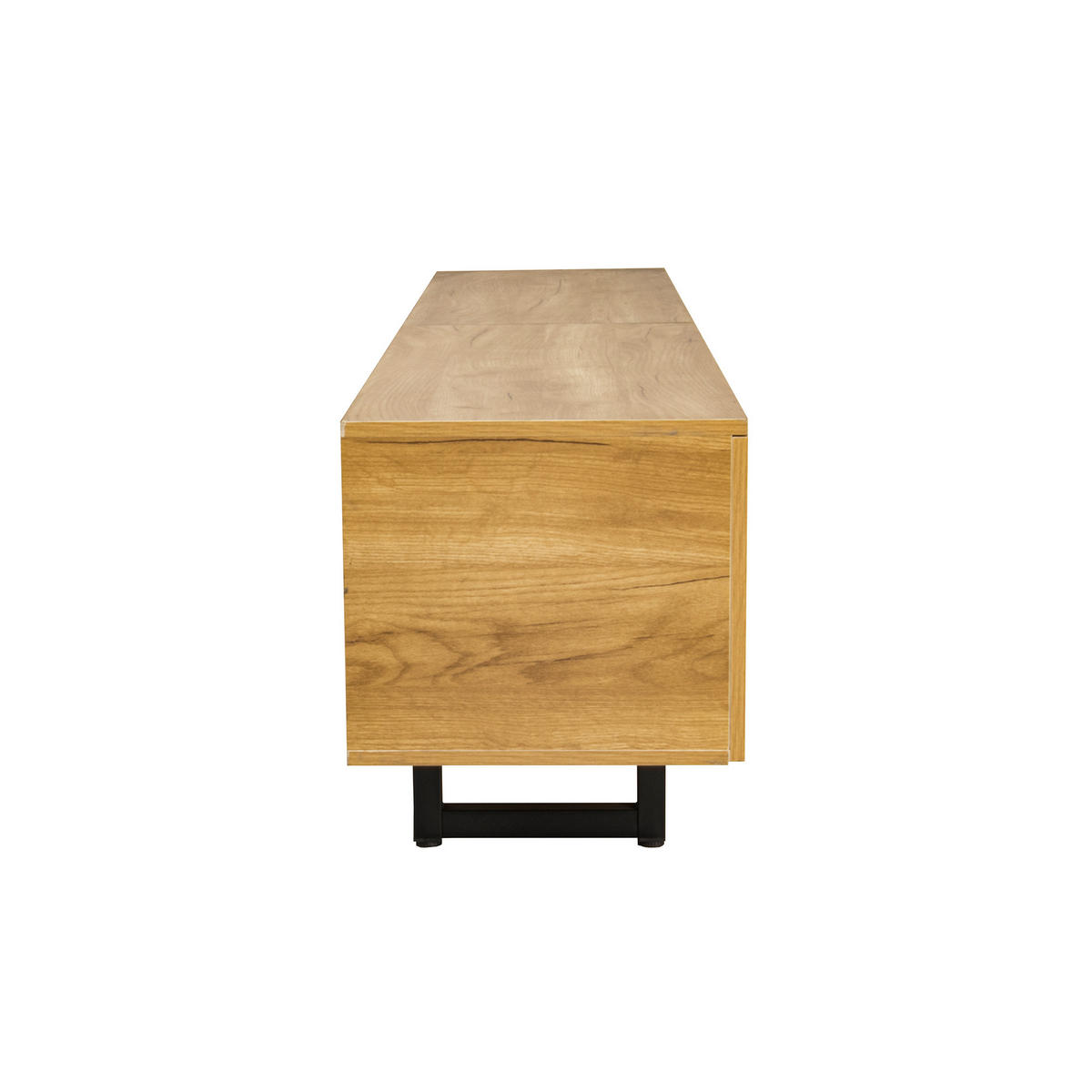 LOWBOARD DE-40148 mit geschwungenen Türen Natur - Naturfarben, Holzwerkstoff (191/46.5/38cm) - ComfortXL