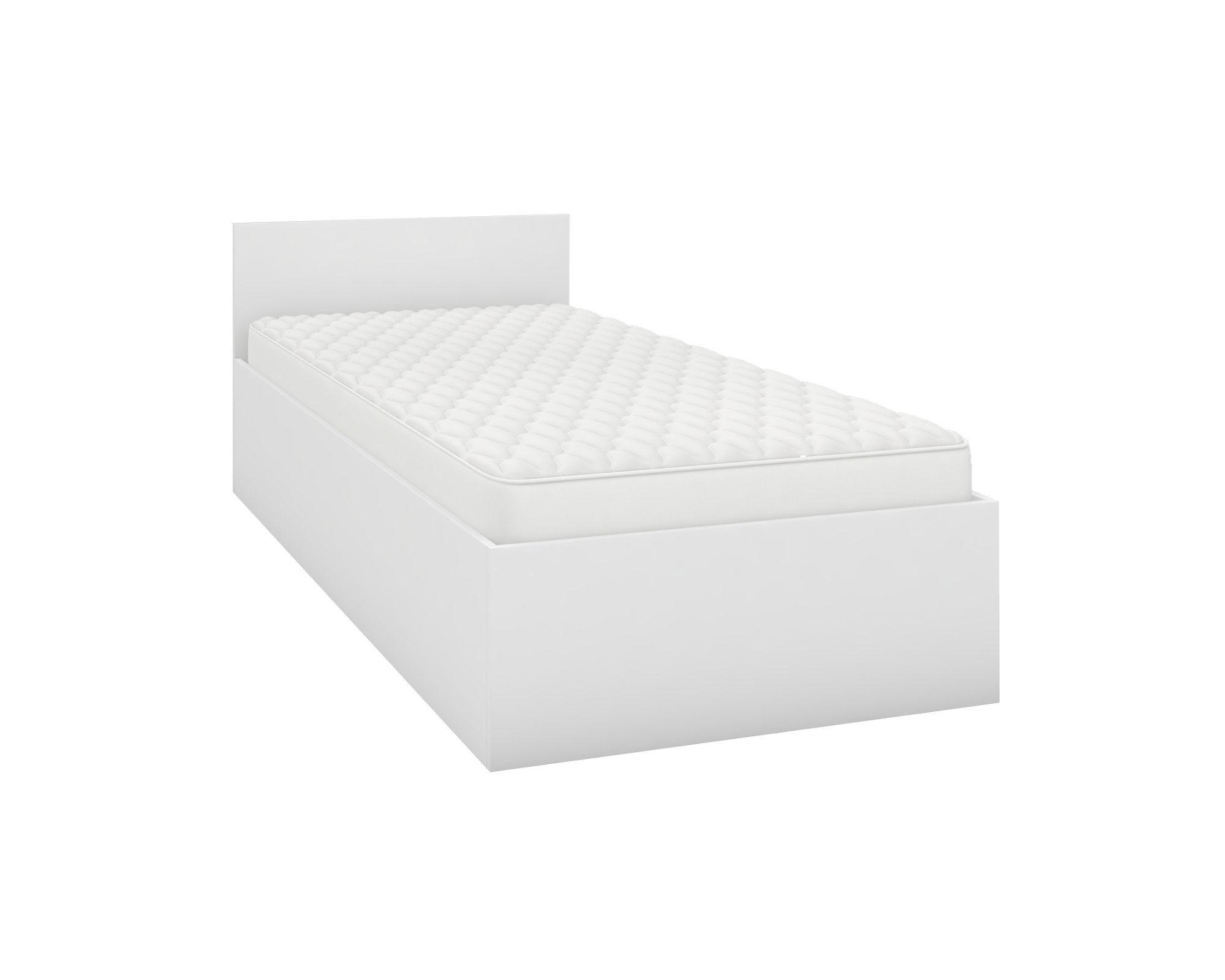 JUGENDBETT INGE 46 90/200 Weiß - Weiß, Holzwerkstoff (90/200cm) - Deine Möbel 24