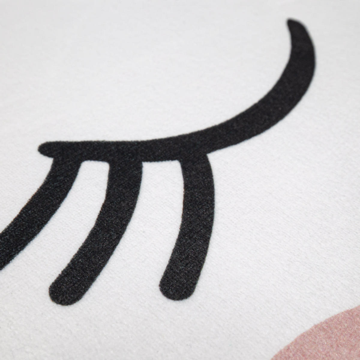 KINDERTEPPICH waschmaschinenwaschbar Mond Kinderzimmer schmutzabweisend Creme Rund 150D - Creme, Textil (150/150cm) - KADIMA DESIGN