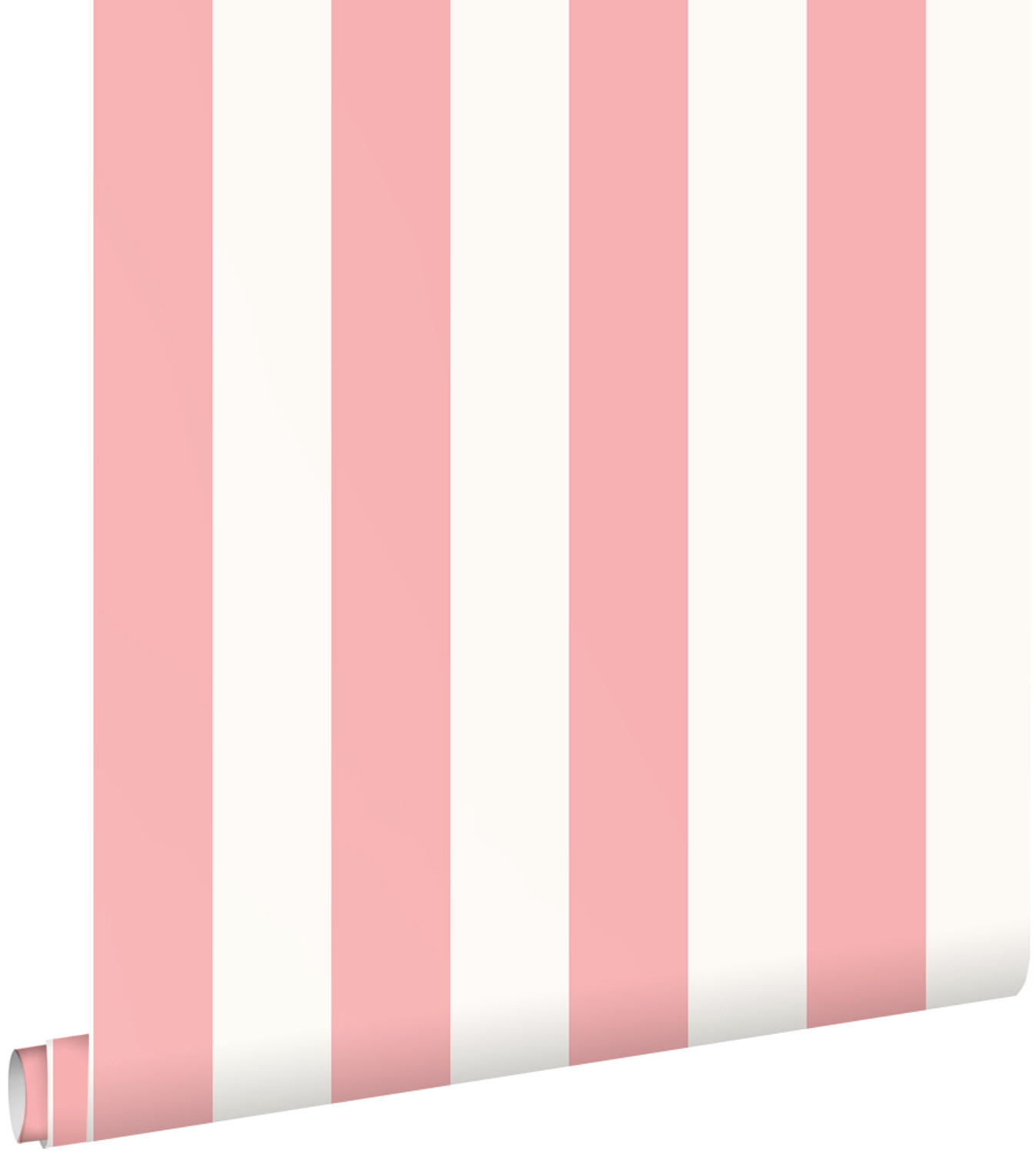 TAPETE Streifen 53 cm x 10.05 m - Pink, Papier (53/1000cm) - ESTAhome