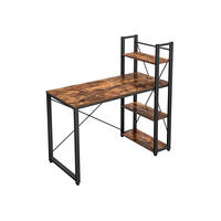 SCHREIBTISCH COMPUTERTISCH - Braun, Holzwerkstoff (120/60/120cm) - Hansiro
