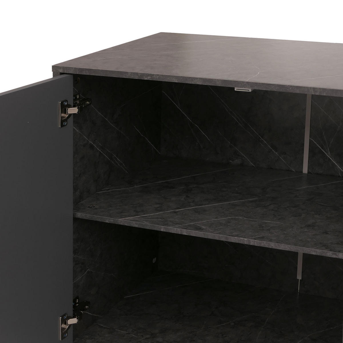 SIDEBOARD Grau - Grau, Holz (150/88/40cm) - MCW