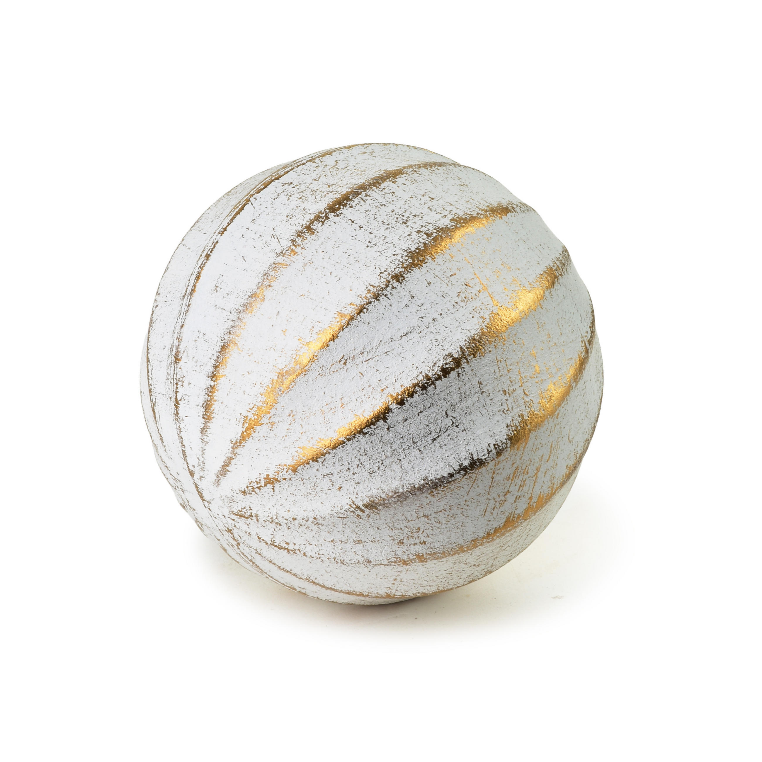 DEKOKUGEL Saggio Weiß 7x7x7 cm Holzwerkstoff - Weiß, Holzwerkstoff (7cm) - Mondex