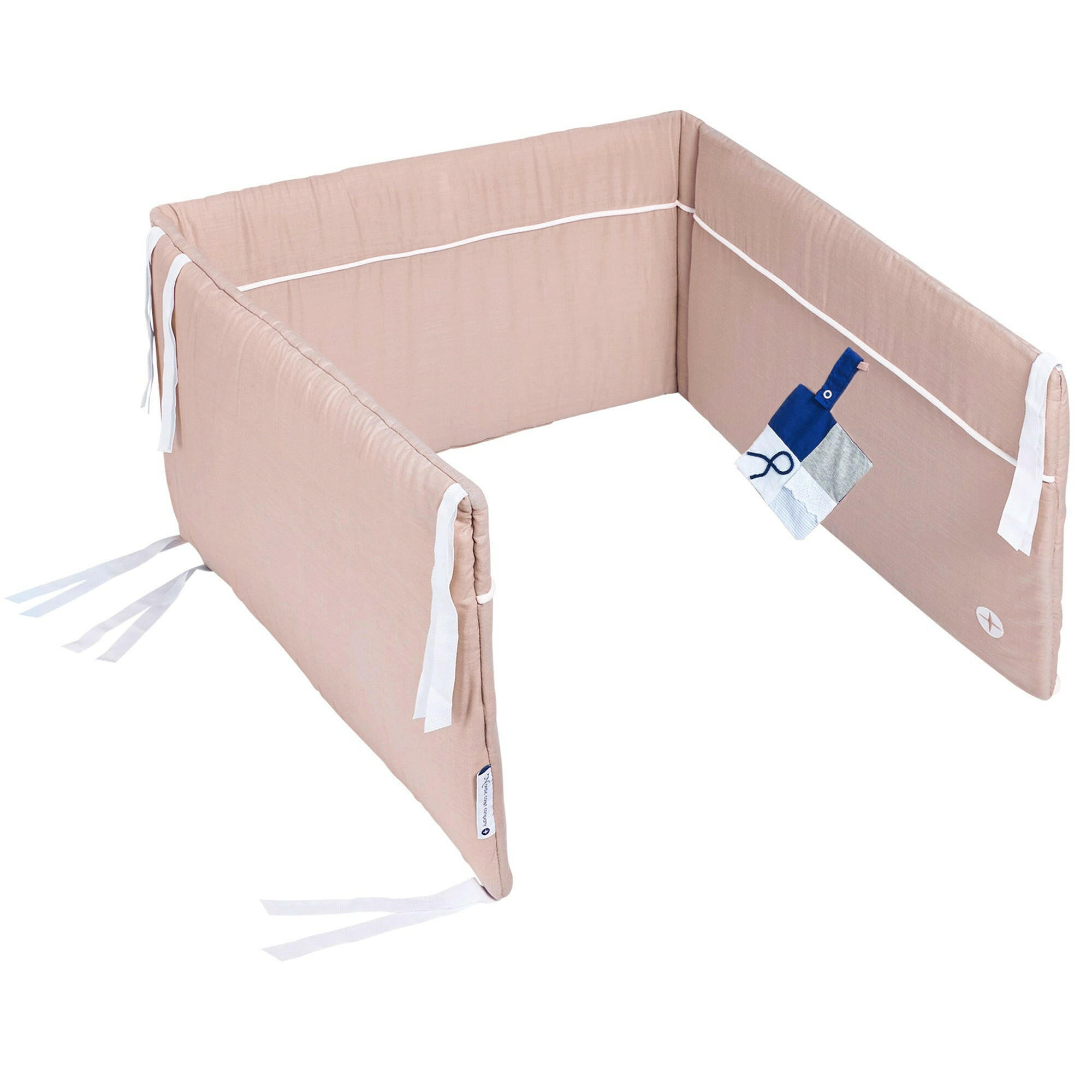 nordic coast company Bettnestchen Altrosa 216x48 cm
