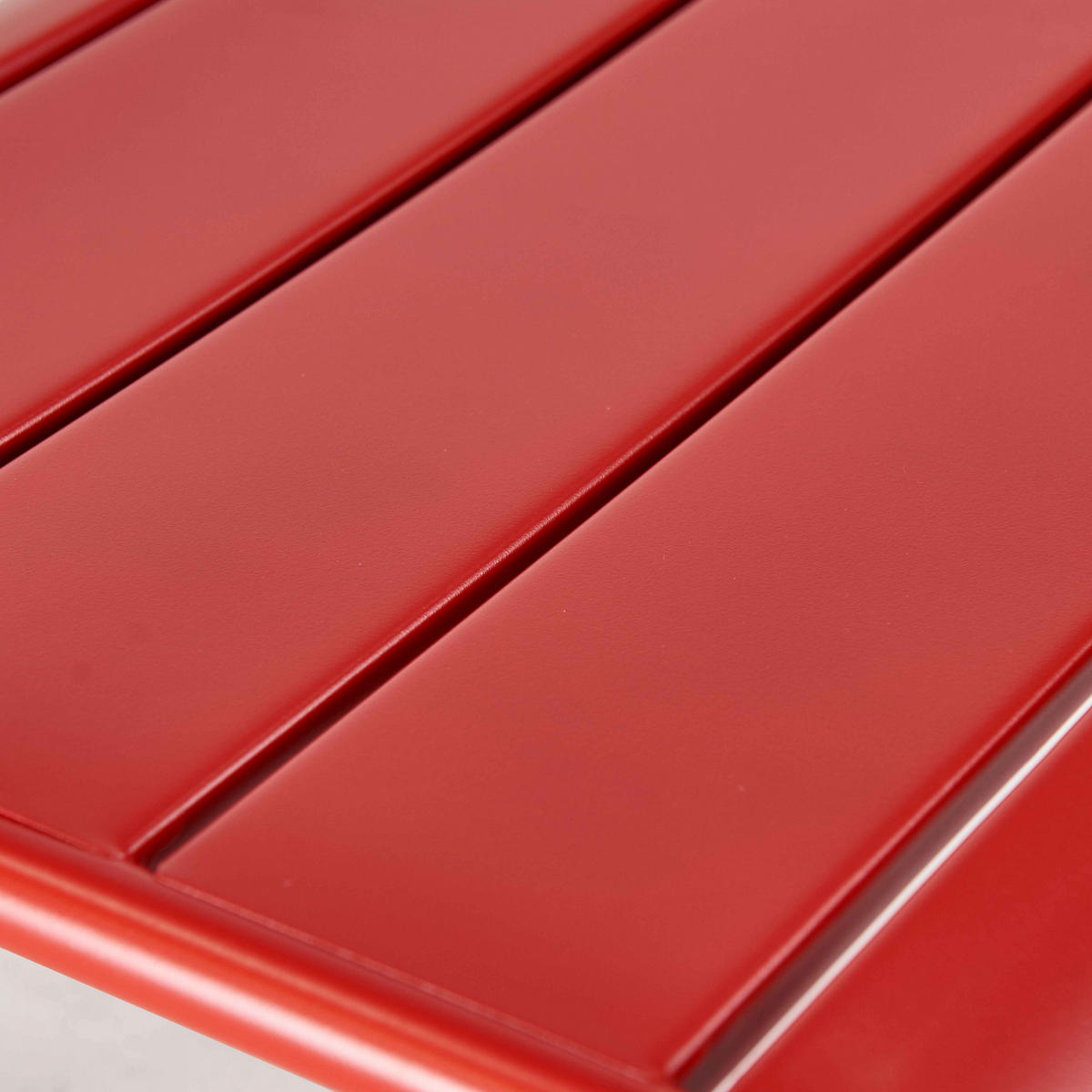 RELAXSESSEL, Rot - Rot, Metall (65/76/70cm) - Oviala