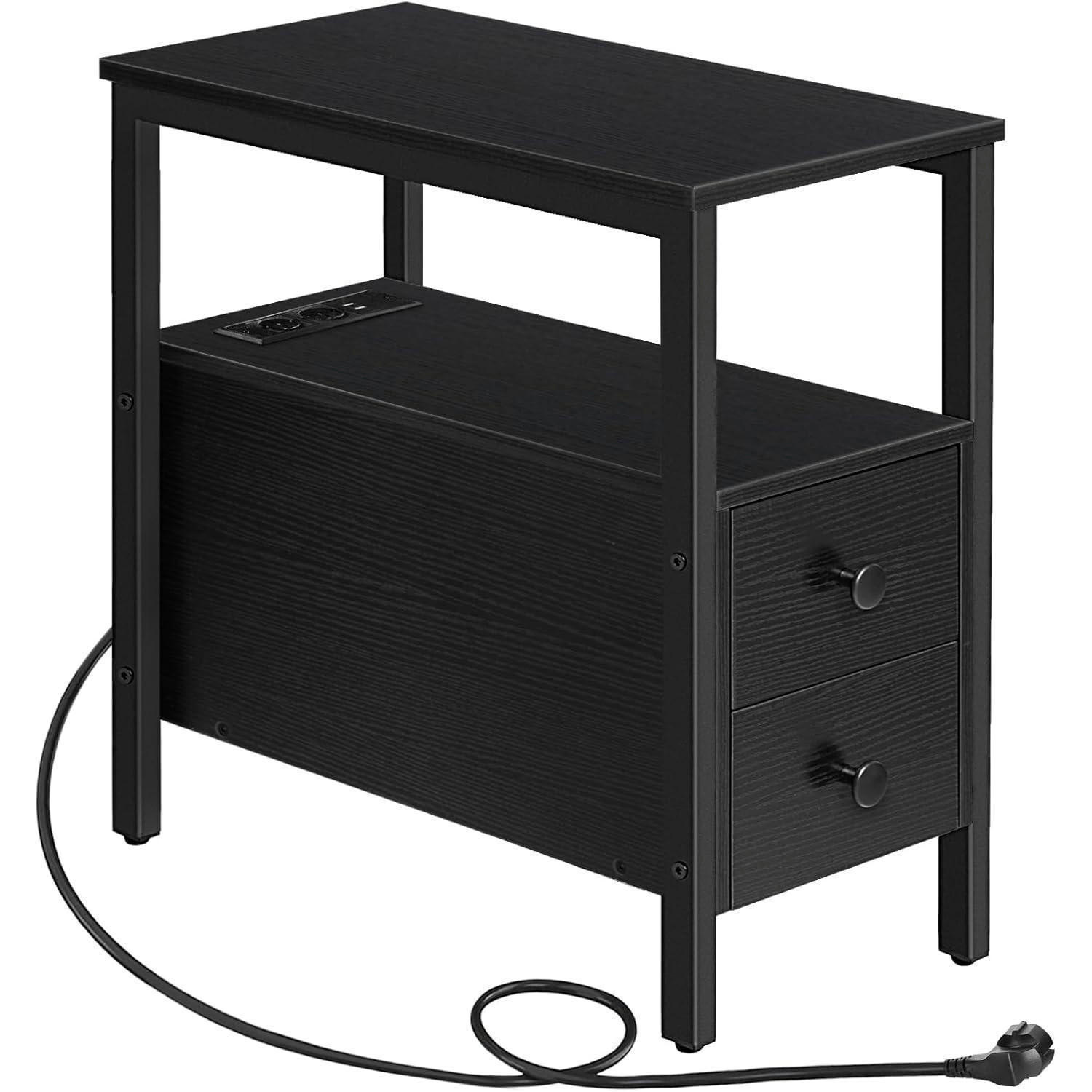 XXXLutz Beistelltisch Schwarz 30x61x48 cm