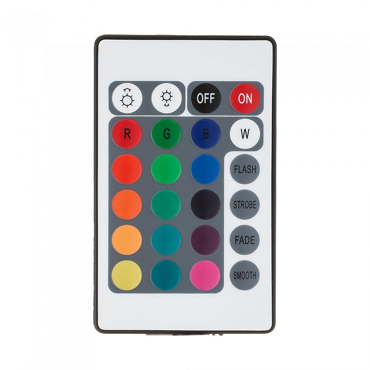 LED LEUCHTMITTEL RGB E14 Fernbedienung - Weiß, Glas (4.7/8.8cm)