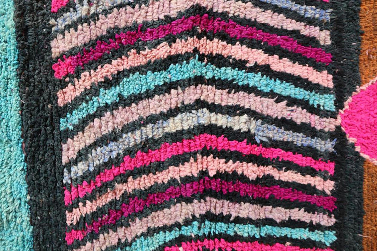 BERBERTEPPICH aus reiner Wolle 78x 371 cm - Multicolor, Naturmaterialien (78/371cm) - AFK Living