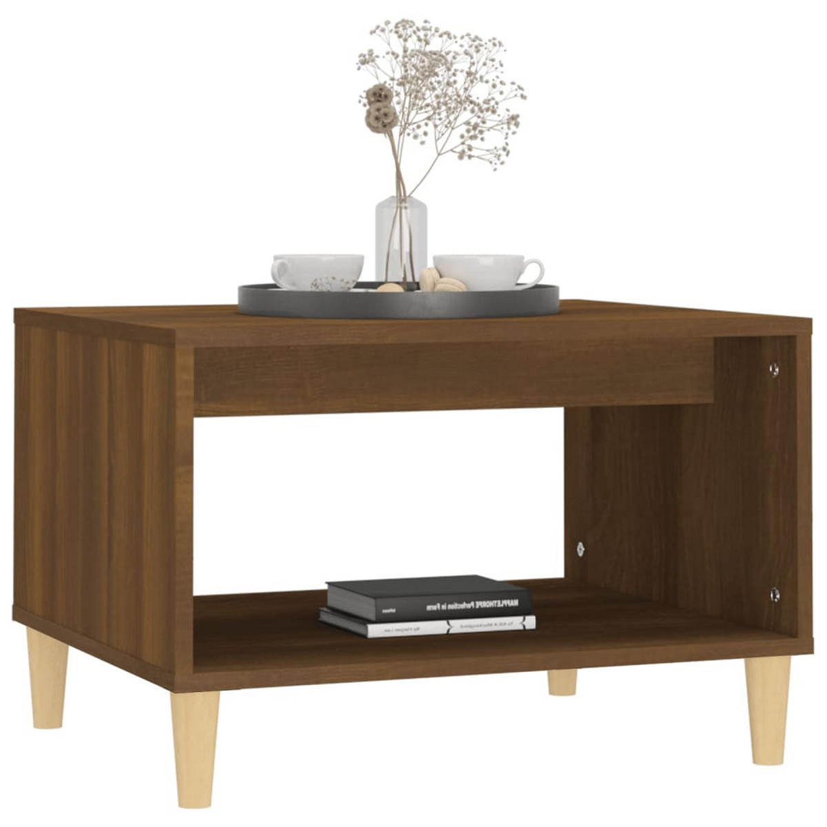 COUCHTISCH Braun Eichen-Optik 60x50x40 cm Holzwerkstoff - Braun, Holzwerkstoff (60/50/40cm) - furnicato