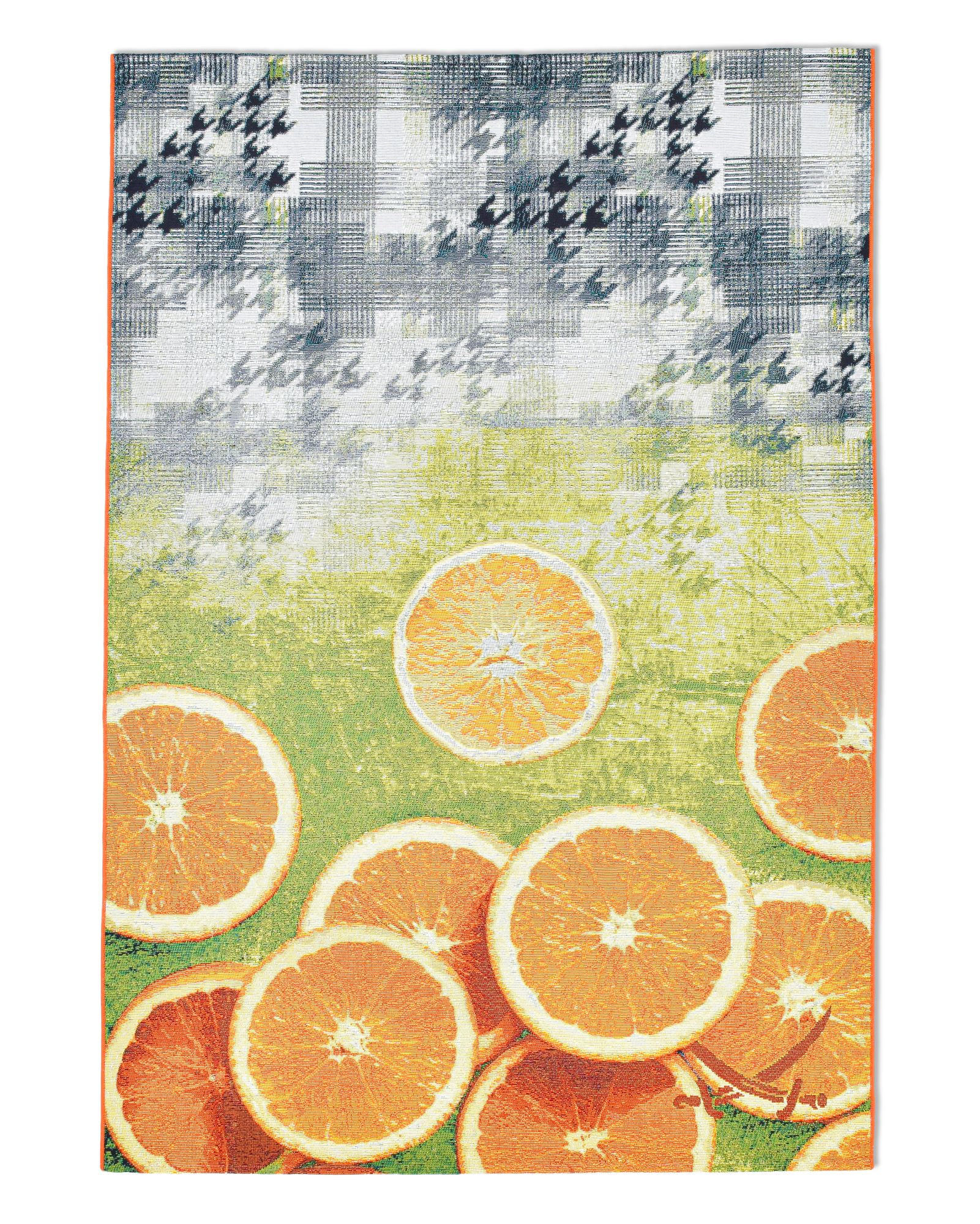 Sansibar Sylt Outdoorteppich Mehrfarbig 80x165 cm