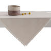TISCHDECKE Arata - Beige, Textil (80/80/1cm) - home&you